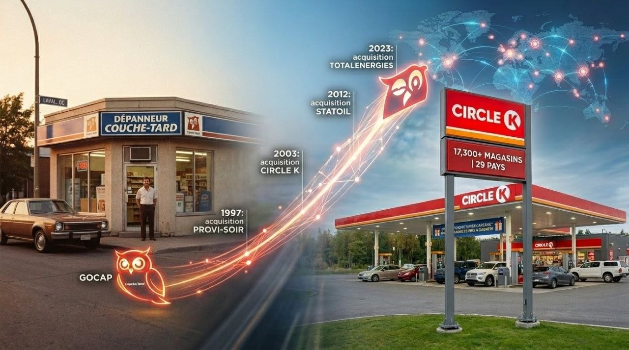 Couche-Tard : Du petit dépanneur lavallois de 1980 à l’empire de 17 300 magasins dans 29 pays