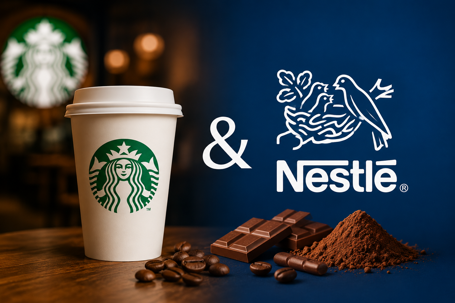Starbucks & Nestlé : L’Alliance du Grain et de l’Atome ☕🌍