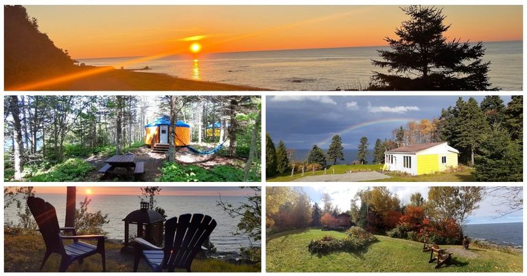 Immobilier Domaine à Vendre au bord de la Mer en Haute-Gaspésie