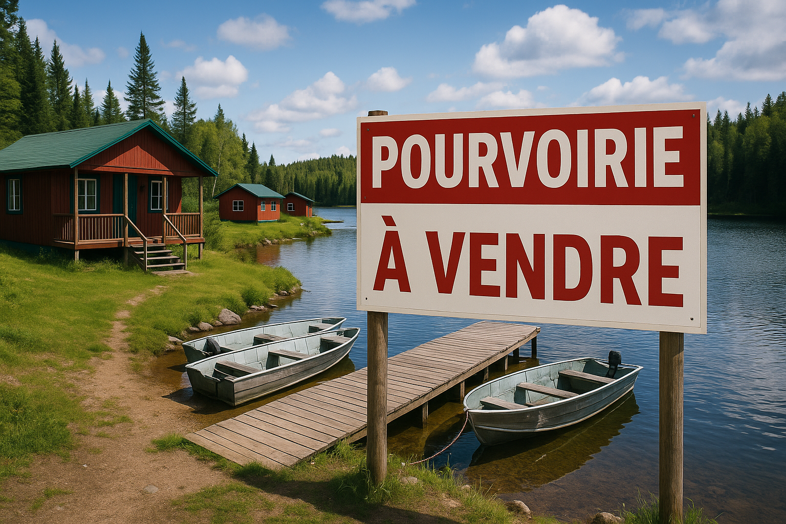 Pourvoirie à vendre en Abitibi (Confidentiel)