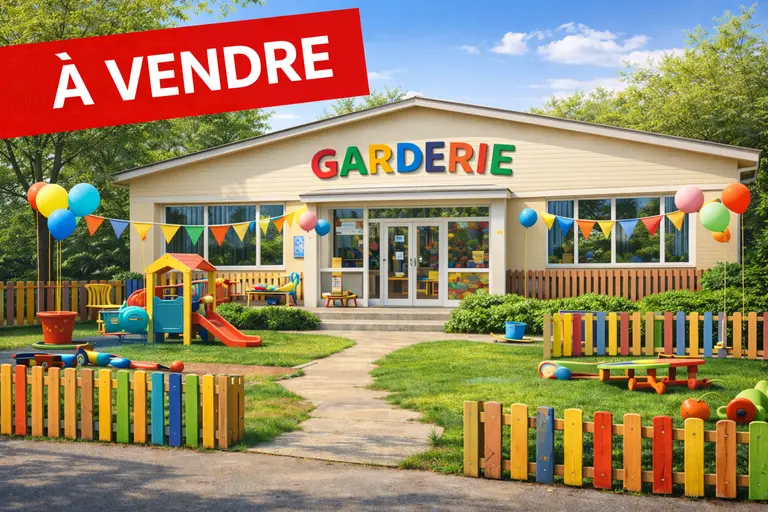 Garderie Privée avec la bâtisse à Vendre à Lévis !