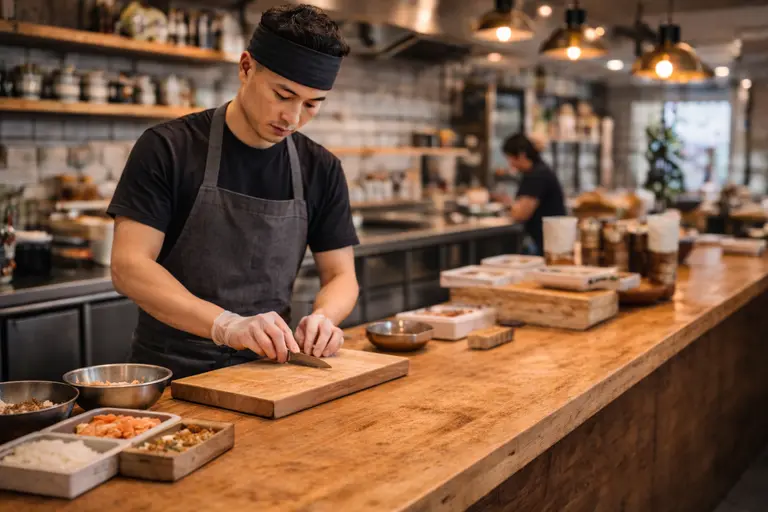 12P12-6 |🍙 Franchise Onigiri – emplacement stratégique à Montréal - 12P12-6