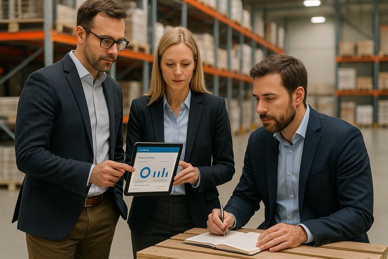 Proposition d’investissement exclusif – Plateforme logistique de matériaux de construction