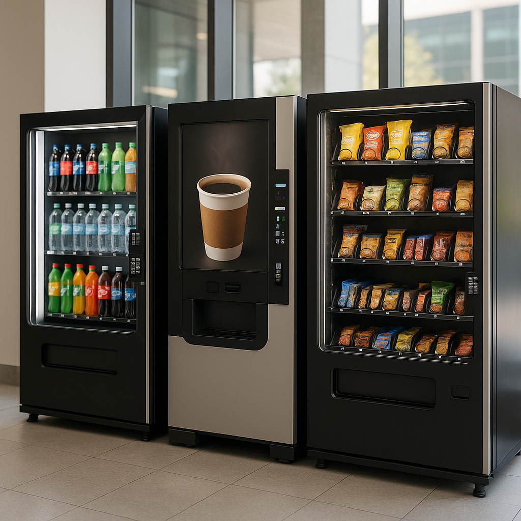 Opportunité : Réseau de distribution automatique – Boissons, collations et repas