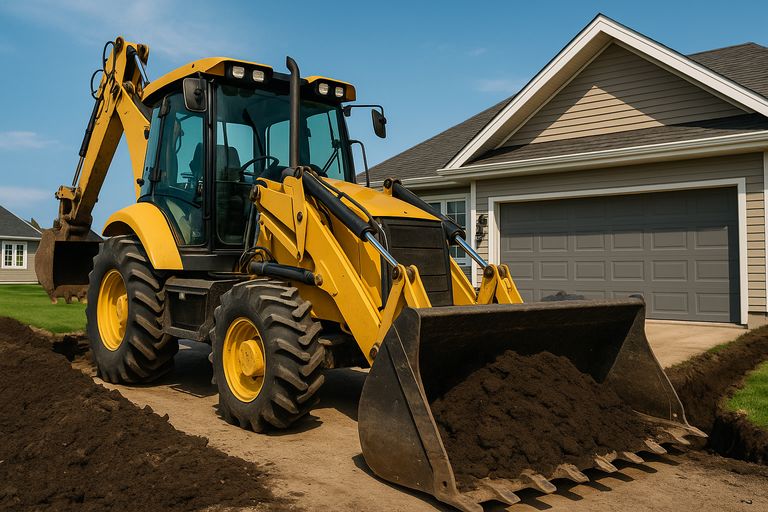 Entreprise spécialisée en excavation & drainage résidentiel et commercial
