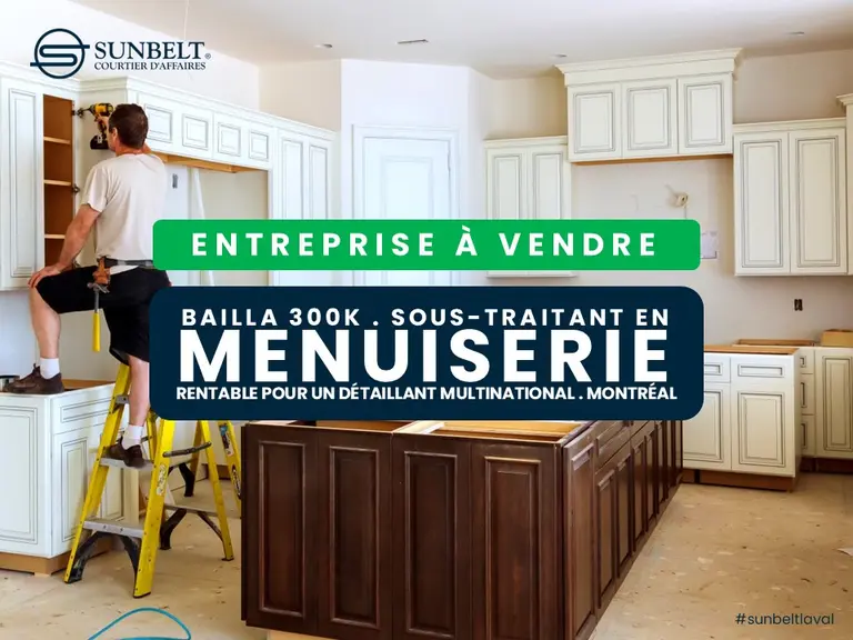 SOUS-TRAITANT DE MENUISERIE RENTABLE POUR UN DÉTAILLANT MULTINATIONAL