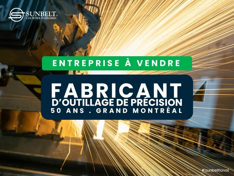 ATELIER D’USINAGE À PRÉCISION DANS LE GRAND MONTRÉAL . 50+ ANS