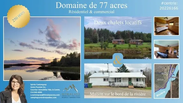 Domaine commercial et résidentiel (camping)