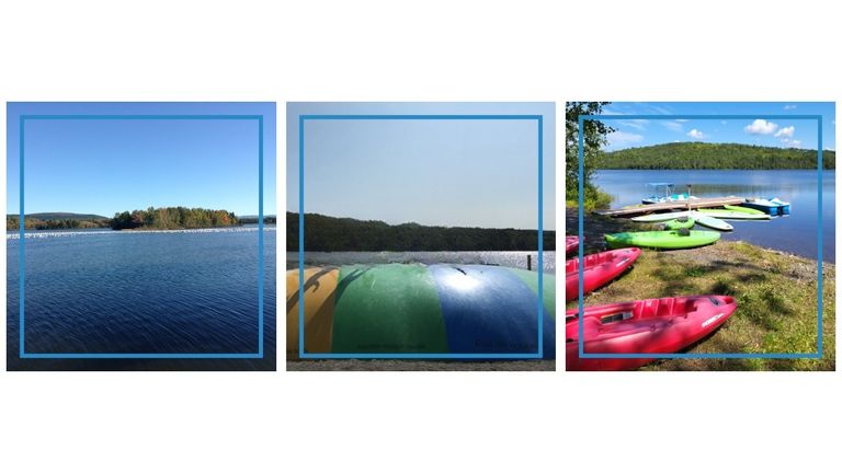 Camping à vendre en Gaspésie avec lac et plage