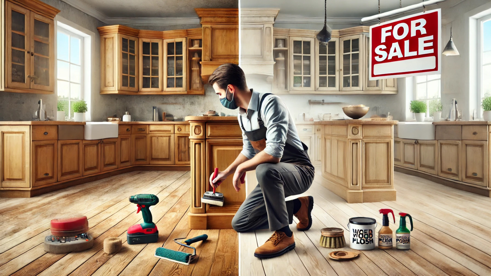 Revente de Franchise — Entreprise bien établie en rénovation de cuisines et planchers / franchise resale, well-established kitchen and flooring renovation.