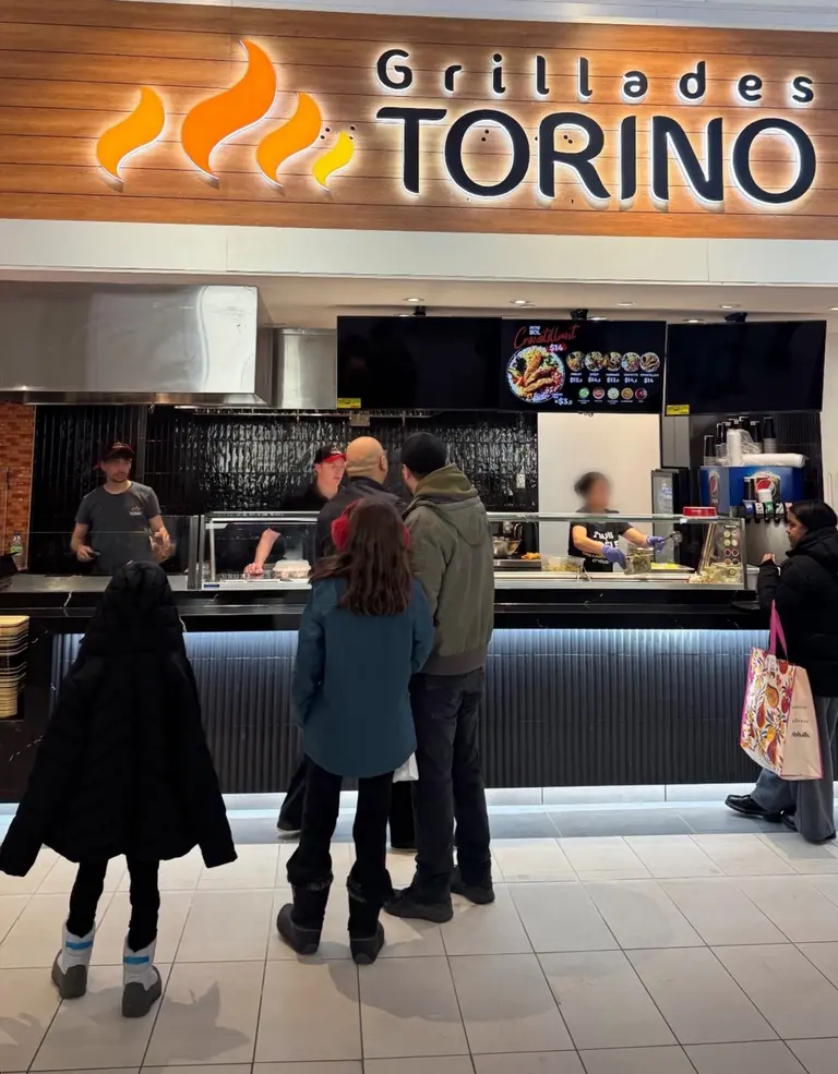 Franchise de restaurant  "Grillades Torino"  au Carrefour Angrignon