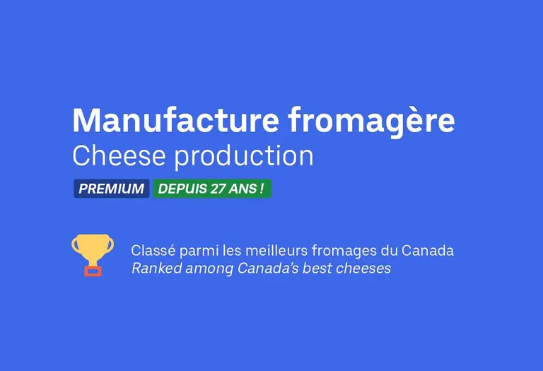 EC84162 - Manufacture fromagère – Laurentides – 27 ans d’excellence – Cheese Production – Laurentides – 27 years of excellence