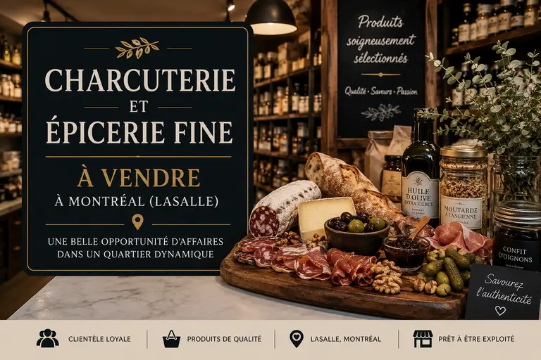 Charcuterie & Épicerie à Vendre - Montréal