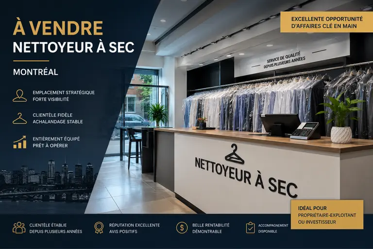 Nettoyeur à vendre en Montérégie