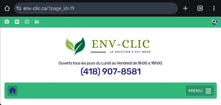 Génie en environnement